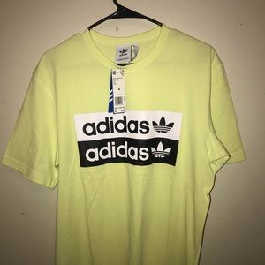 Neon adidas t-shirt